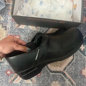 Dansko black clogs